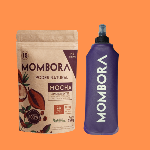 KIT - Pré Treino - Mocha + Soft Flask 500ml